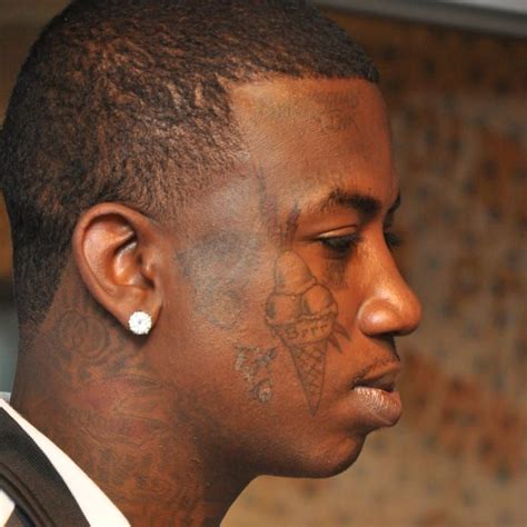 gucci face tattoo|If Gucci Mane had a do.